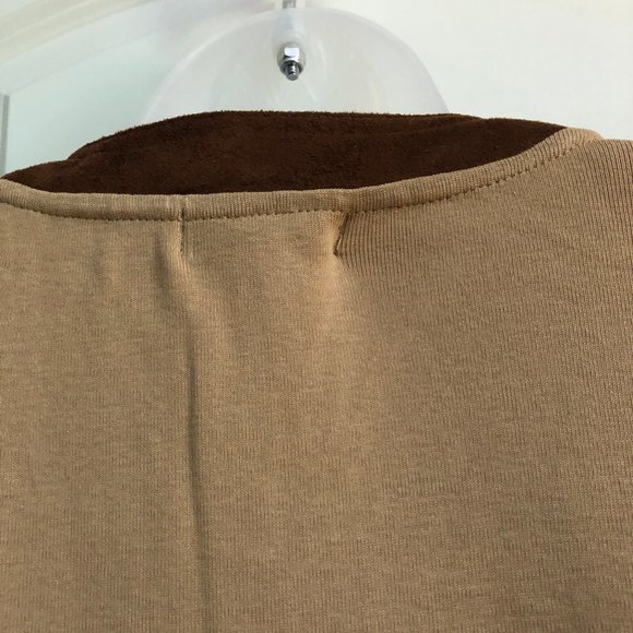 NWT! Lauren Ralph Lauren Petite Classic Camel Top - Picture 6 of 8